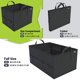 thumbnail image 3 of Organizador de maletero MIU COLOR para coche, SUV, sedanes, furgoneta, Jeep, negro, 3 of 6