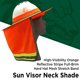 thumbnail image 2 of Visera de parasol WOLF de alta visibilidad, color naranja reflectante, 2 of 8