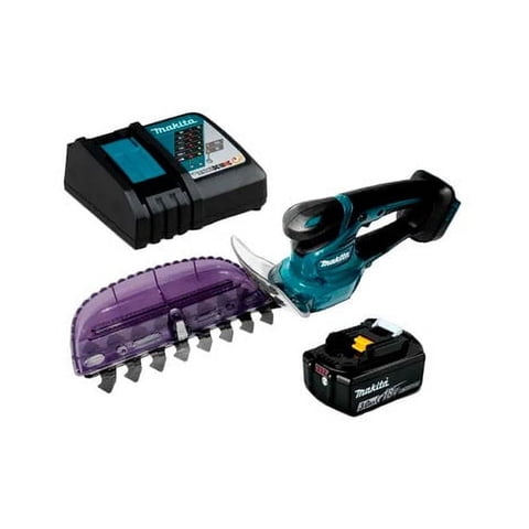 Makita - Cortaseto Inalambrico 18V Duh202Rf + Cargador + Bateria 3.0 Ah
