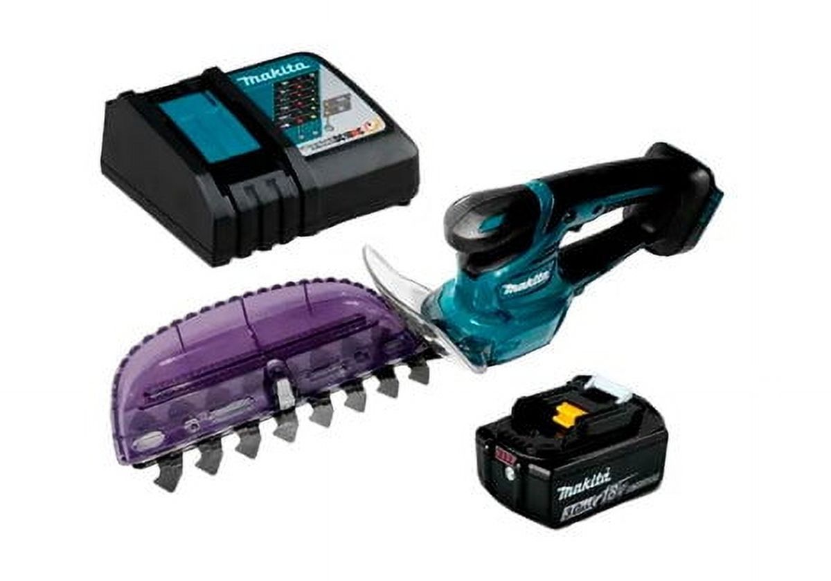 Makita - Cortaseto Inalambrico 18V Duh202Rf + Cargador + Bateria 3.0 Ah
