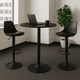 thumbnail image 4 of Mesa de Bar Regulable en Altura 60cm Diametro Full Negro, 4 of 6
