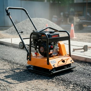 Hardpro - Placa Compactadora 90Kg 6.5Hp Motor Loncin Profesional 22Kn
