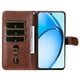 thumbnail image 3 of Funda con Cremallera para OPPO A60 4G, Carcasa Cartera de Cuero PU con Soporte y Tarjetero, 3 of 6