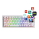 thumbnail image 2 of Teclado Exodia Mantra K1 con Streamdeck Blanco Sw Red RGB, 2 of 5
