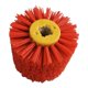 thumbnail image 4 of Cepillos De Tambor De Alambre Abrasivo Rueda Tampón De Pulido Grano Rojo 80, 4 of 5