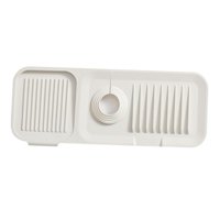 Bothyi - Alfombrilla Para Grifo De Cocina, Alfombrilla Lavable Para Fregadero, Alfombrilla Para Goteo, Reutilizable Para Baño, Restaurante, Blanco