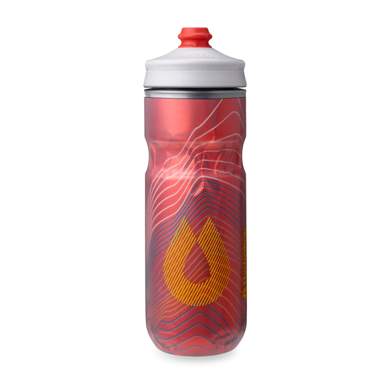Botella Hydrapak Surge Antiderrame 600ml Ascent Red