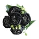 thumbnail image 4 of Ramo De Boda Artificial Elegante Con Flores Artificiales Para Decoración De Fiesta Y Oficina, Color Negro Y Violeta., 4 of 5