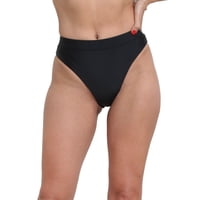 Samia - Bikini Calzon Alto Negro M