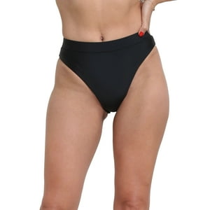 Samia - Bikini Calzon Alto Negro L