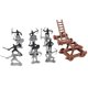 thumbnail image 2 of Figuras De Acción Militar Army Men Soldiers Playset Sandtable Scene Play 14pcs, 2 of 5