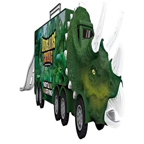 Genérico - Camión Dinosaurio Con Set De Figuras Y Accesorios