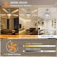 thumbnail image 3 of Ventilador Techo OUTON 52 LED Control Remoto APP RGB DC, 3 of 3