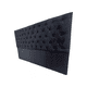 thumbnail image 3 of Respaldo Super King Piso Capitone Premiun 200x140 Cm Negro Felpa, 3 of 3