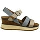 thumbnail image 1 of Sandalias de Mujer con Hebilla y Plataforma TGH09 Beige, 1 of 5