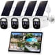 thumbnail image 1 of Sistema de cámara de seguridad solar Kittyhok con monitor de 10 pulgadas, 1 of 8