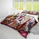 thumbnail image 3 of ATTK ON TITAN Bedding Set for Boys and Gir, Down Duvet Cover, Pillowcase Gift, Family Bedroom, 3-Piece Set, Home Use, 3 of 5