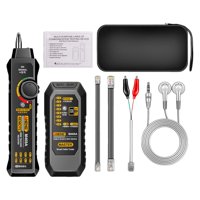 Magideal - Probador De Cables De Red Quick Rj45 Rj11 Herramienta De Prueba De Cables Analizador De M469A Portátil Duradero Para Enrutador De Interruptor De , Negro