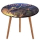 thumbnail image 1 of Un Nuevo Amanecer theme Fitted Round Tablecloths Elastic Edged Table Covers Waterproof Table Cloth For Kitchen Holiday Party Tables Decor 120cm, 1 of 6