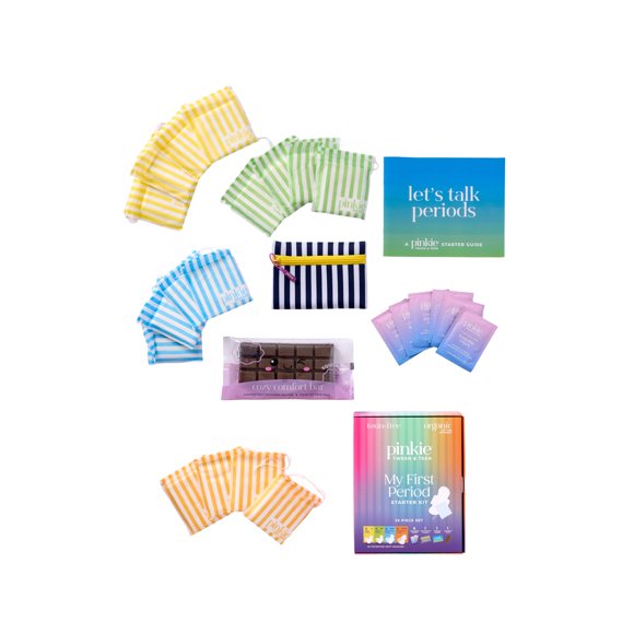 Compresas Sanitarias Pinkie, Inc. Kit de Inicio de 25 Piezas
