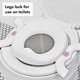 thumbnail image 4 of Asiento de Inodoro OXO Tot 2 en 1 Go Potty Blossom, 4 of 7