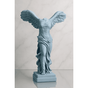 Decostilo - Estatua De Diosa Con Alas Azules