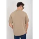thumbnail image 2 of Camisa Hombre Hilo Algodon Verano Calidad Premium Diseño Cuadros 7223, 2 of 4