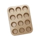 thumbnail image 1 of Molde Para Muffins Dorado Antiadherente Para Hornear, Suministros Para Hornear De 12 Tazas, Molde Para Galletas Y Pasteles, 1 of 3