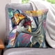 thumbnail image 1 of Chainsaw Man Fundas de almohada de terciopelo con tema, regalos de funda de almohada, decoración para el hogar, cojín de lanzar, regalo de cumpleaños para fans y parejas. 45cm x 45cm., 1 of 6