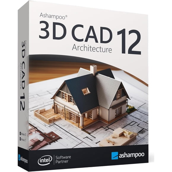 Software Markt + Technik 3D CAD Arquitectura 12 para Windows 11/10