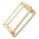 thumbnail image 3 of marco de montaje de pastillas humbucker de plástico para guitarra eléctrica beige, 3 of 3