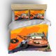 thumbnail image 1 of Cars Red Lightning McQueen Kids Bedroom Decor Bedding King Size Comforter Set 3D Printed Kids Bedding Sets Bed Sheets, 1 of 5
