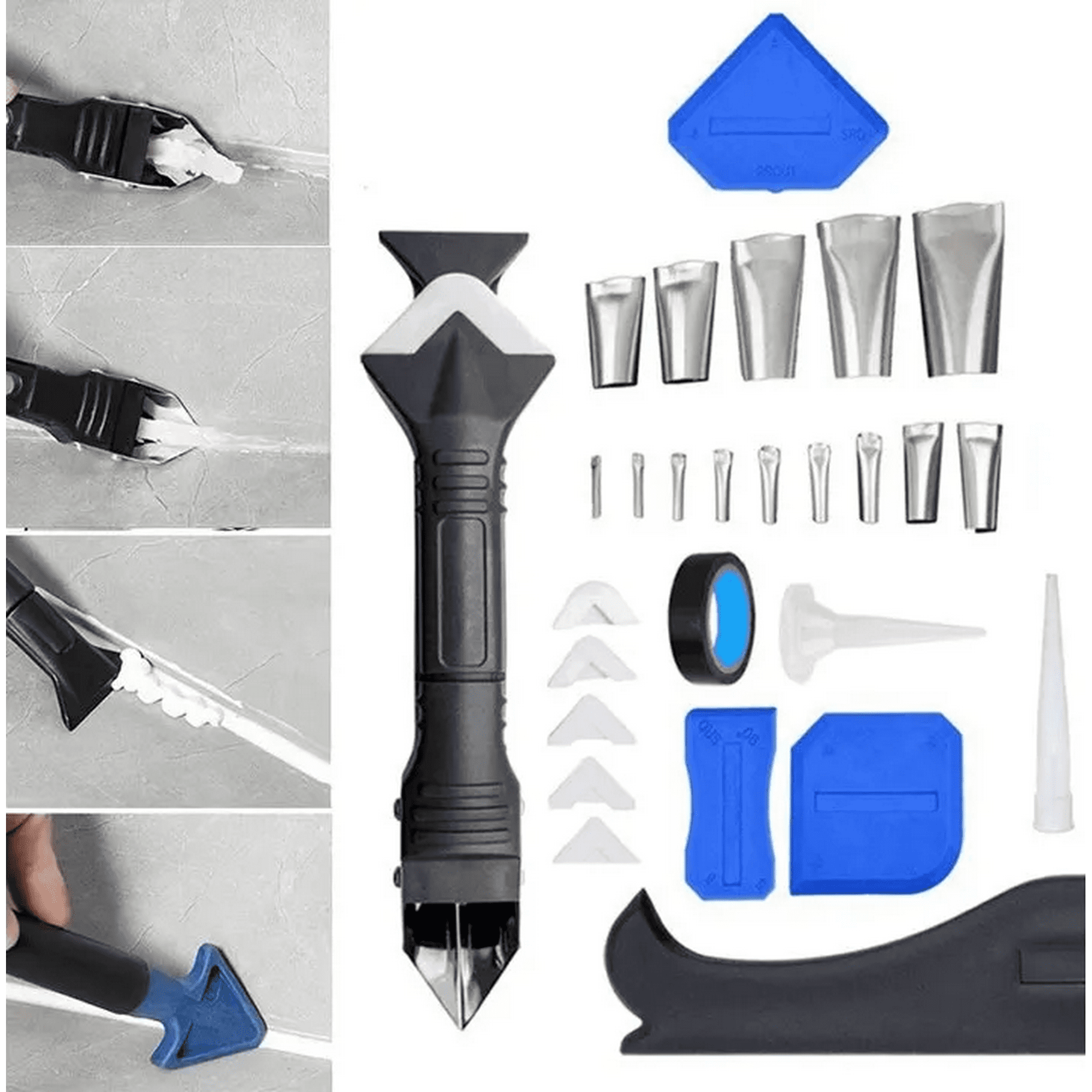 Genérico - Raspador Sellador Silicona Calafateo Removedor Silicona27pcs