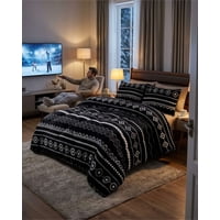 Myl Todo Hogar - Plumón Térmico 2 Plazas Plush Y Chiporro Extra Cálido Invierno