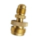 thumbnail image 1 of Coión Del Adaptador Del Regulador Del Tanque De Propano A Rosca Abocinada De 3 8, 1 of 5
