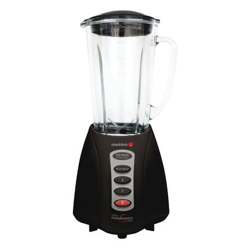 Sindelen - Licuadora Vitro Power Mix L-2000Vng 1.5 Litros Negro