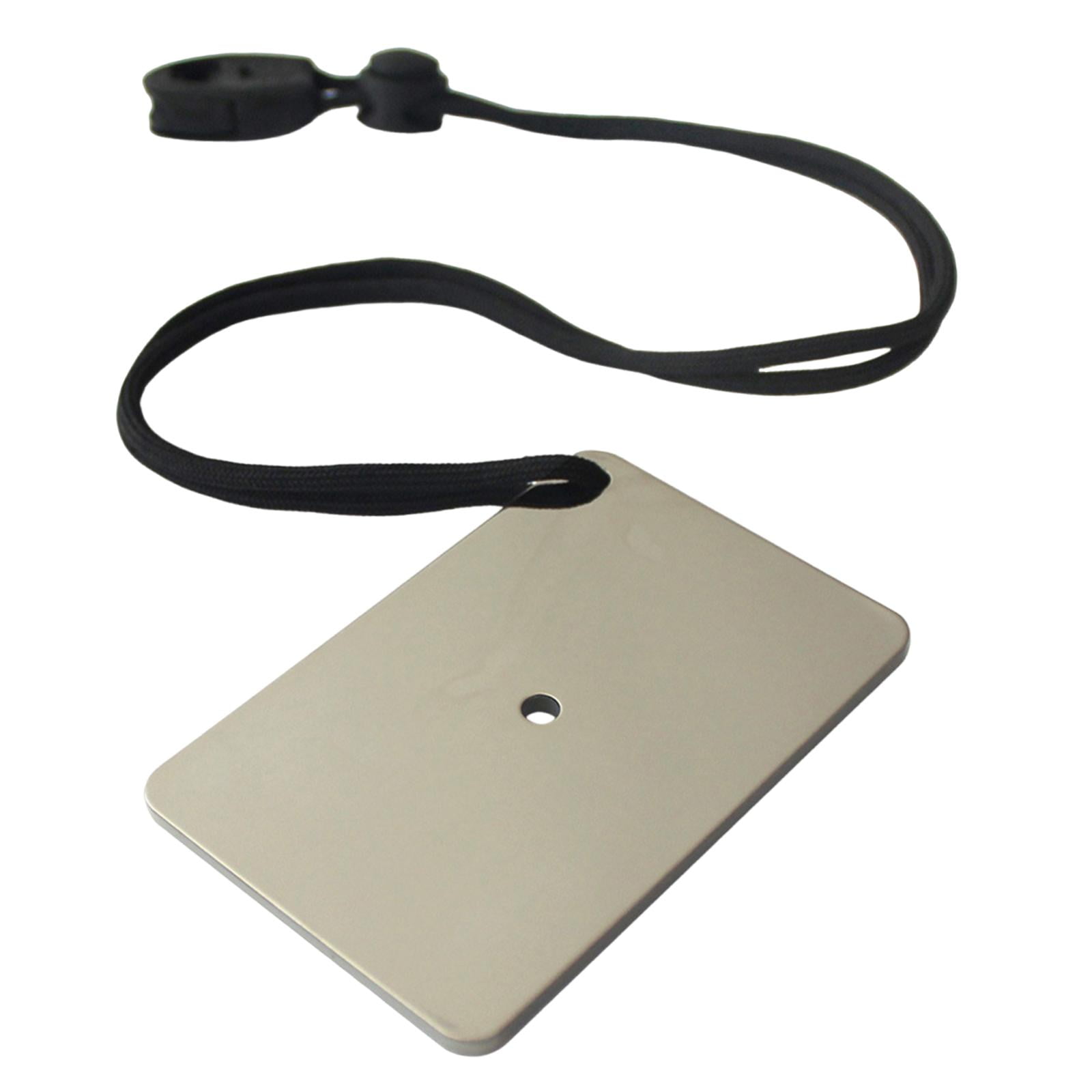 Ioensy - Espejo De Señal De Supervivencia Pequeño Espejo De Señalización Para Mochilero Camping Rescate