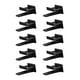 thumbnail image 5 of 10 ganchos para sombreros para pared, colgadores multifuncionales para sombreros, perchero para gorras de béisbol, organizador duradero para sombreros Negro, 5 of 5