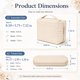 thumbnail image 3 of Bolsa de Maquillaje Slxypater Plegable Grande 430 g (Nude), 3 of 9