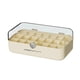 thumbnail image 5 of Vitrina Multiusos Para Pendientes, Porta Collares, Doble Capa Para Anillos, Color Beige, 5 of 5
