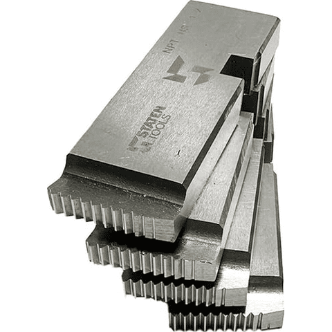 Genérico - Juego De Peines 1'' A 2'' Npt Para Roscadoras Tipo Ridgid