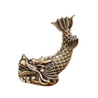 Bothyi - Estatua De Latón Del Feng Chino Shui Chi Wen Para La Sala De Estar Festival De Primavera