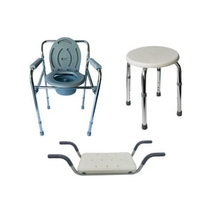 Glomed - Pack Baño Portátil + Silla De Baño Respaldo Extraíble + Tabla Tina Basic