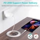 thumbnail image 2 of Cargador Rápido Usb C Charger De 20 W Para Ipad Pro 12 9 5ª 4ª Y 3ª 11 Pulgadas 3ª 2ª Y 1ª, 2 of 7
