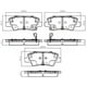 thumbnail image 2 of Pastillas Freno para auto COMLINE CBP32161, 2 of 3