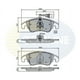 thumbnail image 2 of Pastillas Freno para auto COMLINE CBP21789, 2 of 3