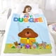 thumbnail image 5 of Hey Duggee anti-pilling, suave, ligera, esponjosa y acogedora de lujo para hogar y cocina – Perfecta para niños y adultos,50X70cm, 5 of 6