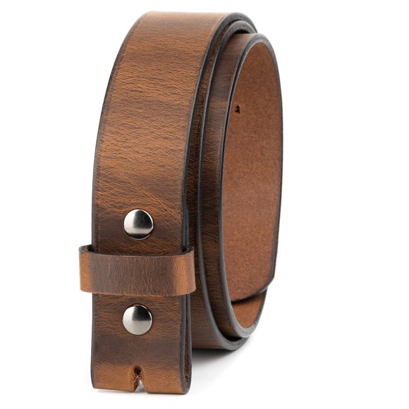 Cinturón Main Street Forge de 38 cm de cuero color Bootlegger Brown