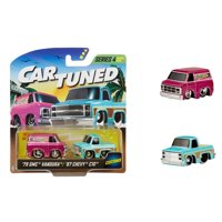 Coche De Juguete Little Tikes Cartuned, Paquete De 2, Serie 4, Cruceros De Playa