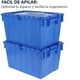 thumbnail image 5 of Caja Logística Organizadora 52 Litros Apilable Azul, 5 of 7